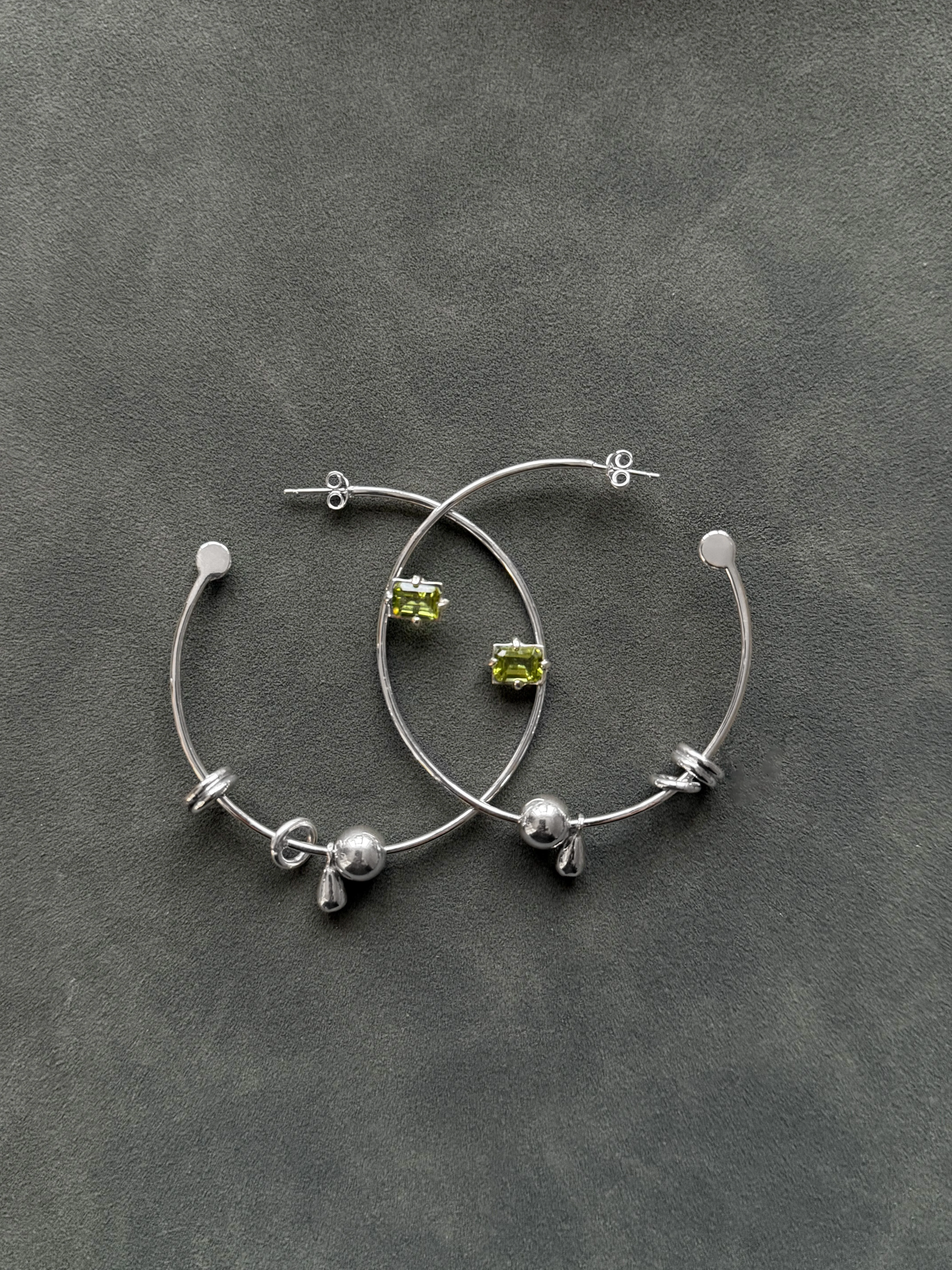 HOOPS - more gemstones available - Image 5