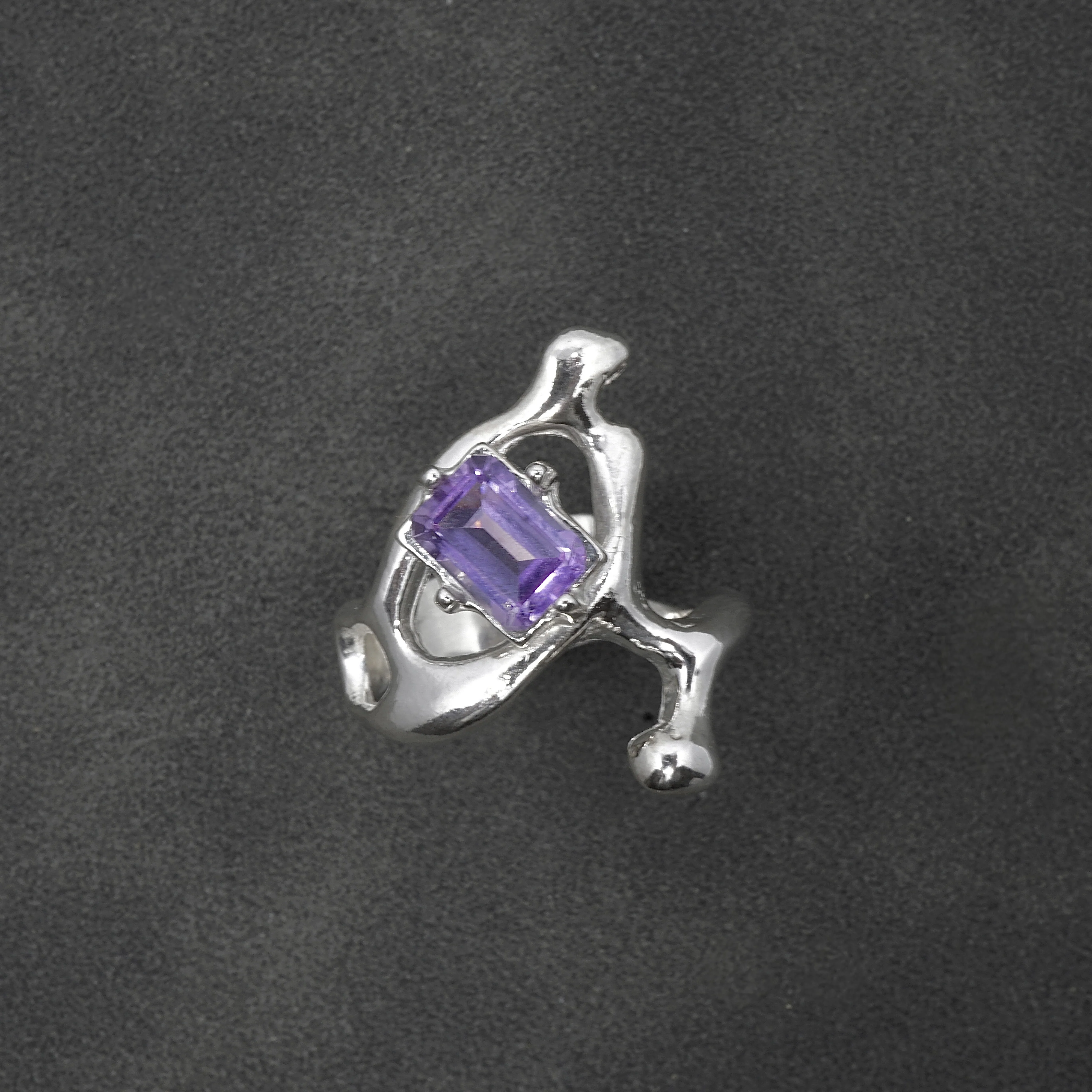 002 ALIEN RING - more gemstones available - Image 7