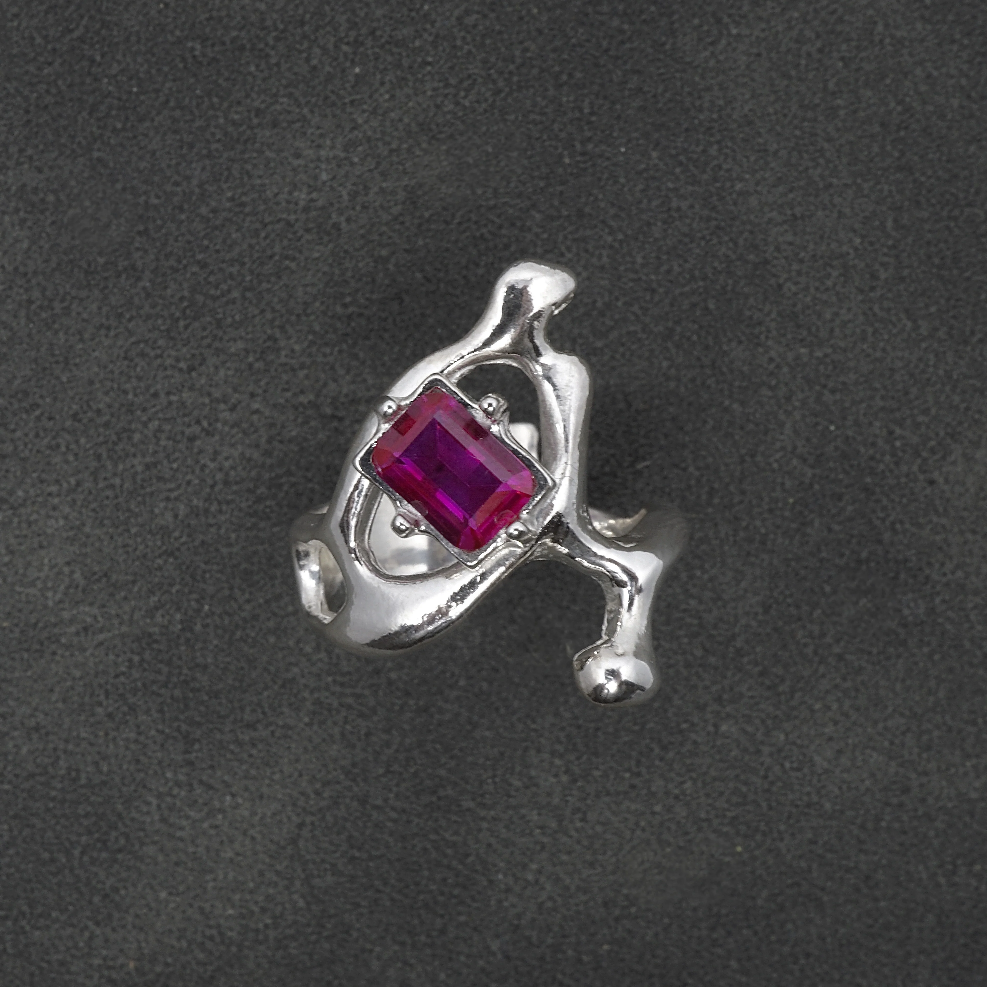 002 ALIEN RING - more gemstones available - Image 8